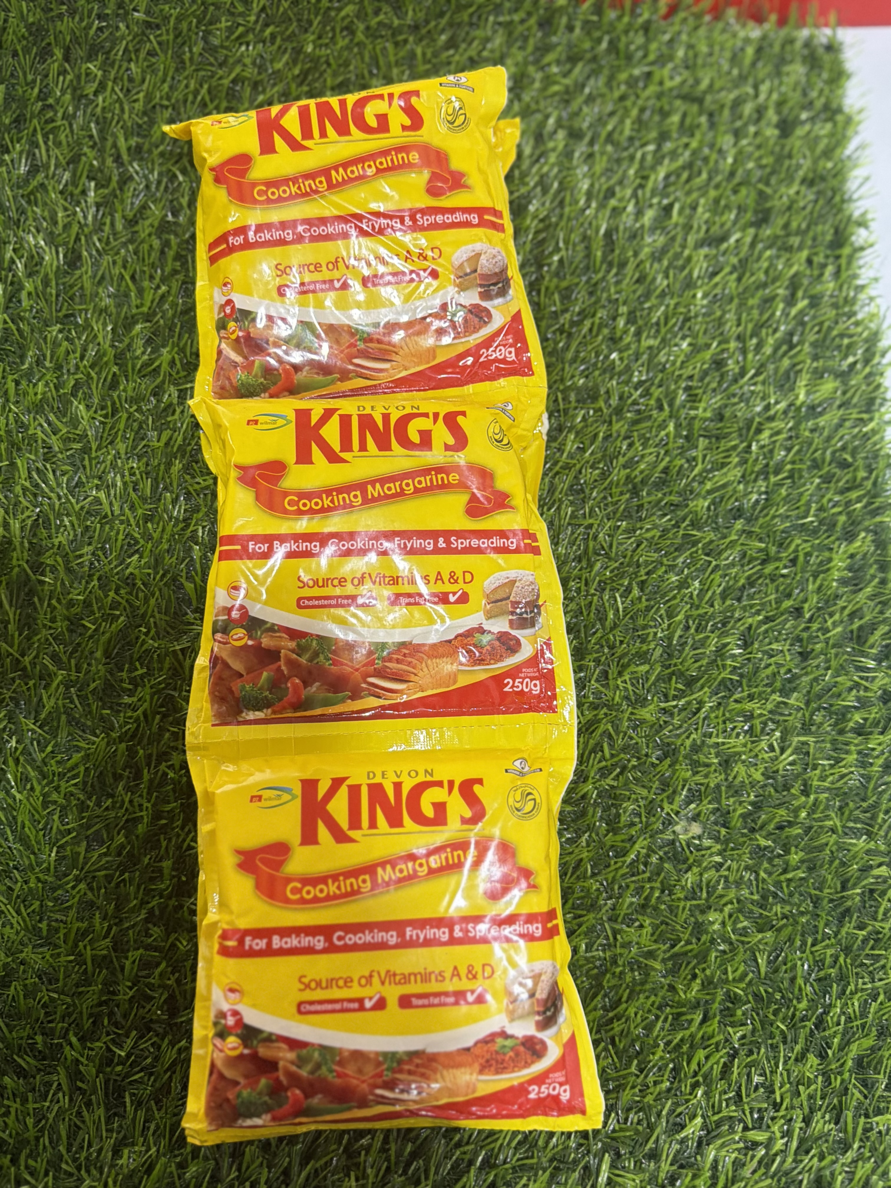 Kings cooking  butter