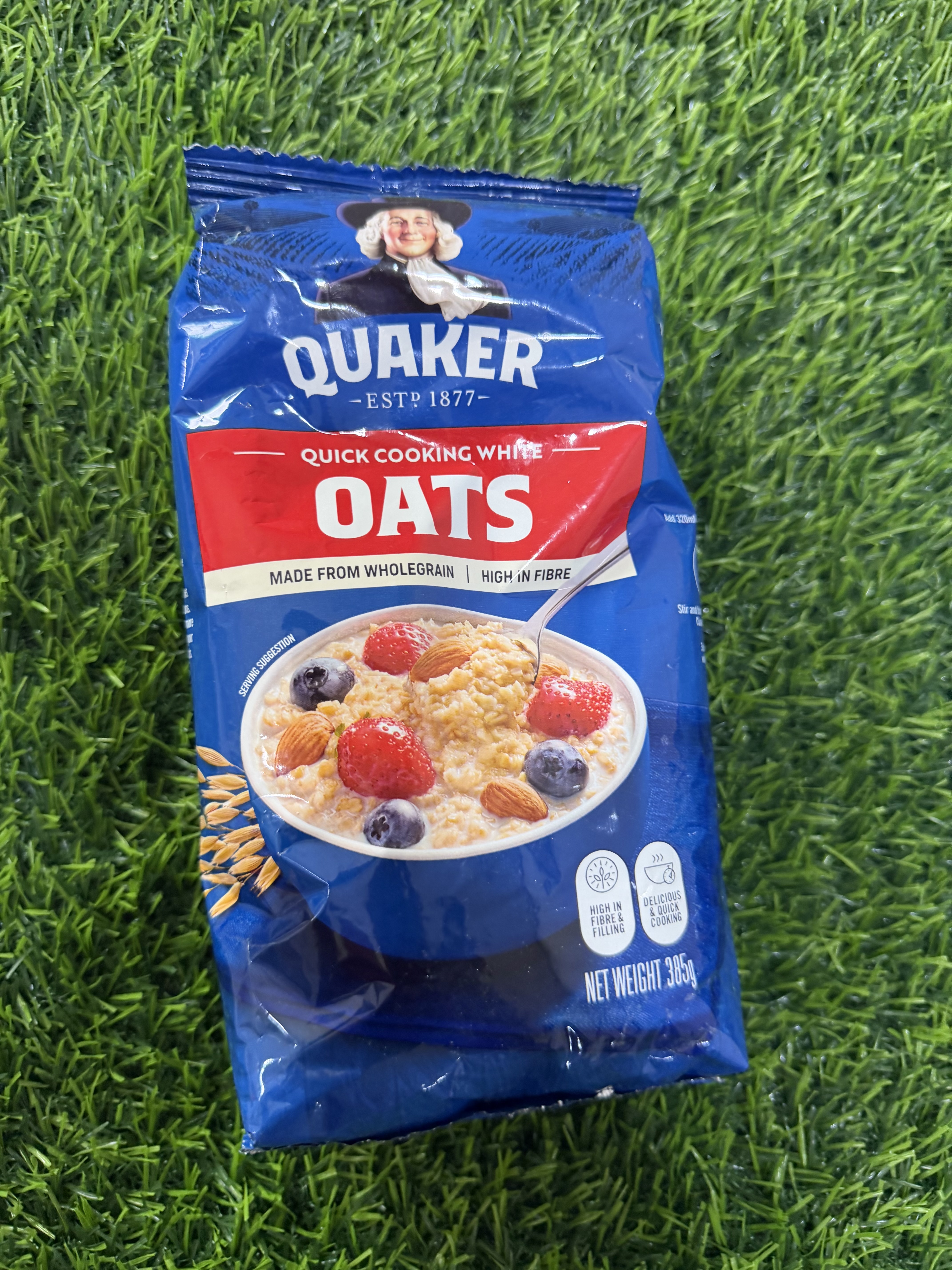 Quaker oat 385g