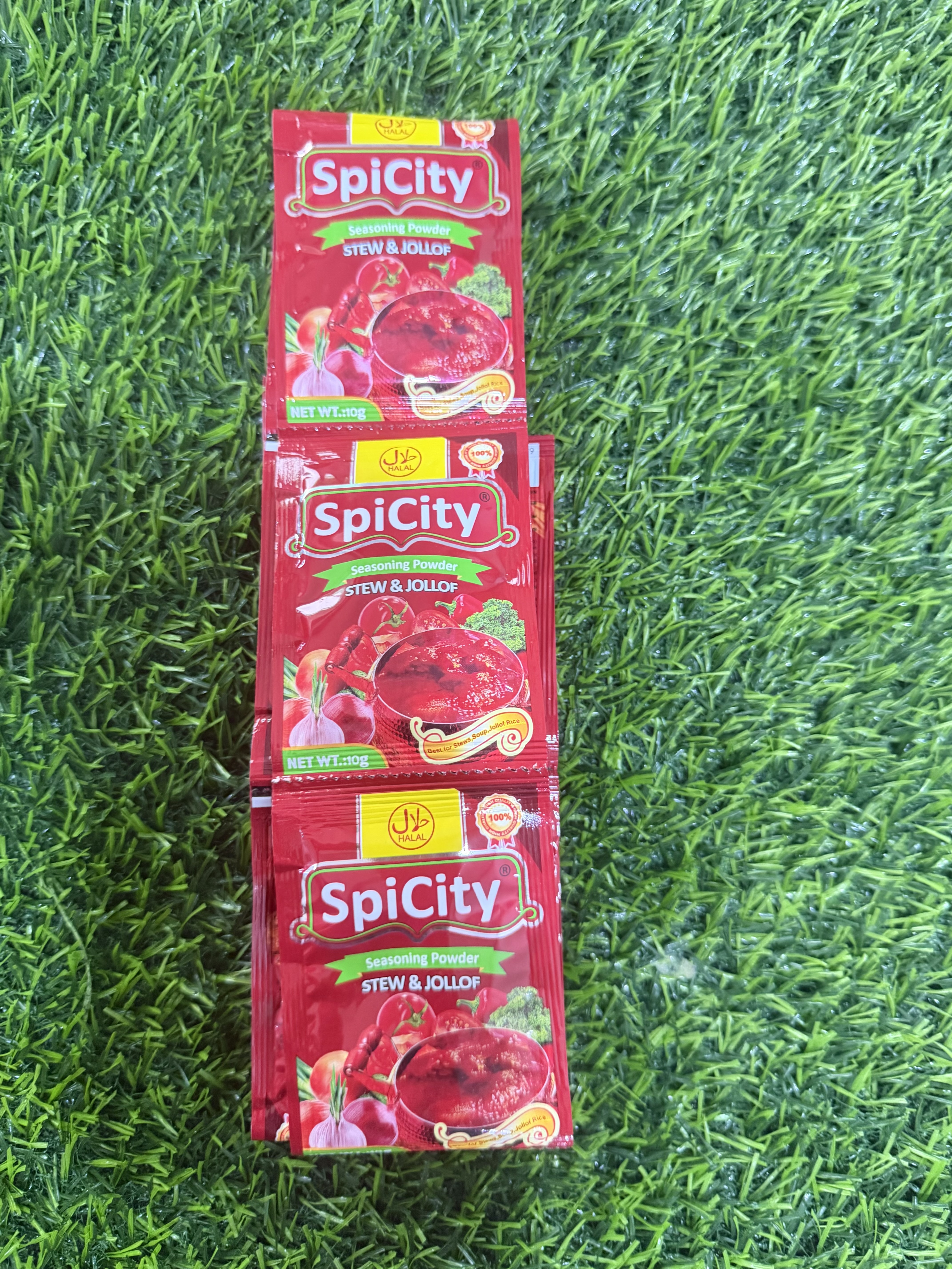 Spicity stew and Jellof