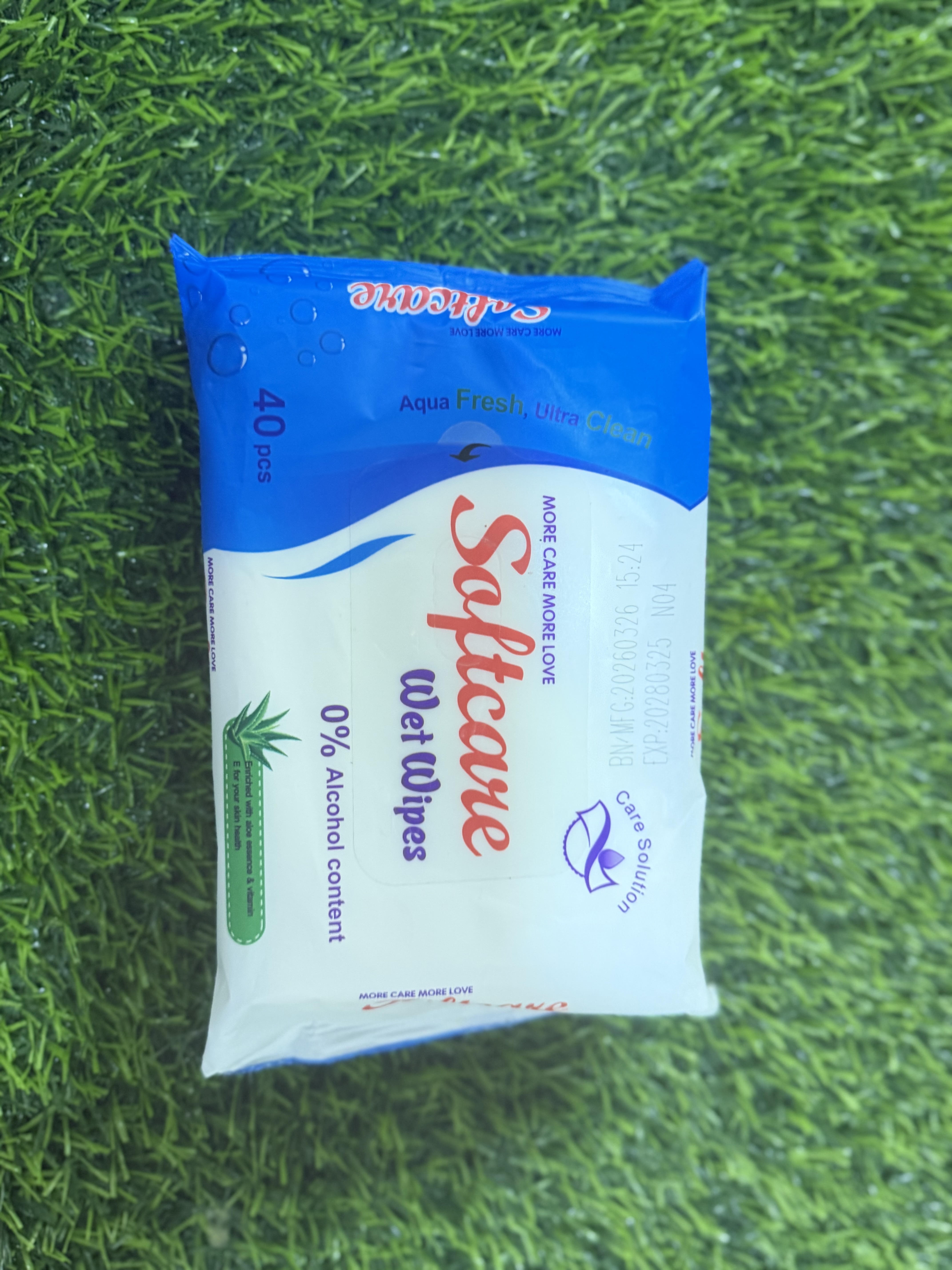 Softcare wet wipes
